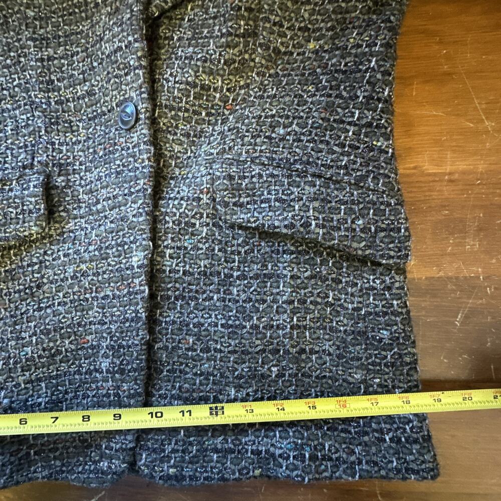 RAG & BONE Sz 4 MARGOT LINTON WOOL BOYFRIEND BLAZER JACKET Pockets Classic EUC - Picture 14 of 15